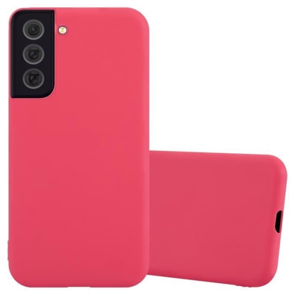 Fodral till Samsung Galaxy S22 PLUS Fodral i CANDY RED Fodral Skydd Silikon TPU Fodral