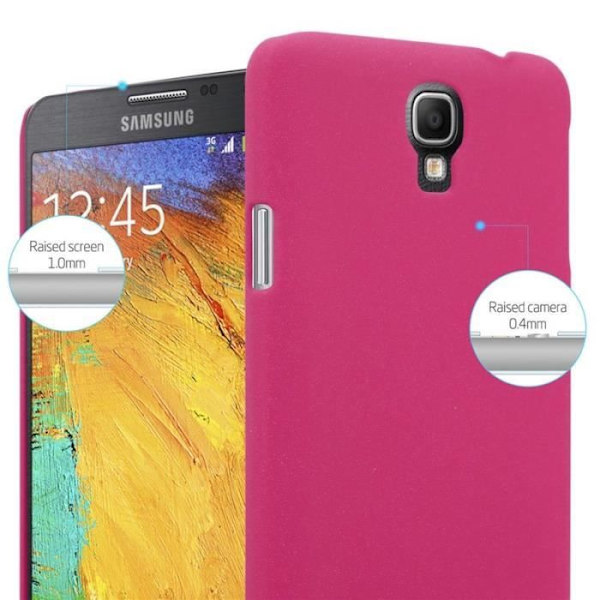Coque - CADORABO - Samsung Galaxy NOTE 3 NEO - Hårda Skydd - Matt Design - Rosa Färg Rosa