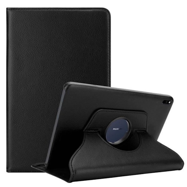 Etui - Cadorabo - Huawei MatePad PRO - Svart Fläder - 360° Skydd - Inbyggt stöd NOIR SUREAU