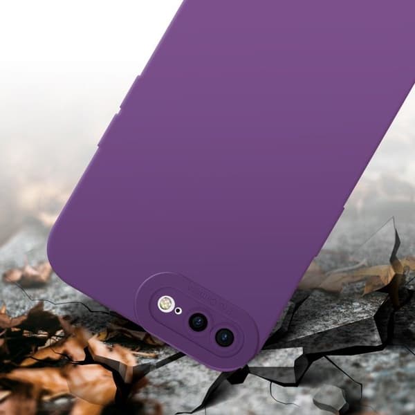 Skyddsfodral för iPhone 7 PLUS / 7S PLUS / 8 PLUS i MATTA FLUID VIOLETT Stötsäker Violett