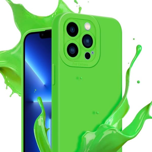 Skyddsfodral för iPhone 12 PRO MAX i FLUID GRÖN Stötsäker Grön