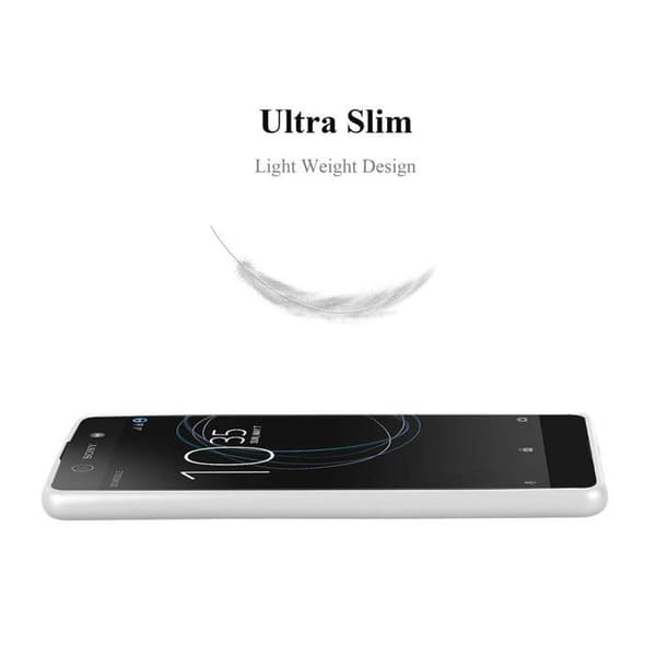 Skyddsfodral för Sony Xperia XA Skyddsfodral i MATTSILVER Metallic Design Grå
