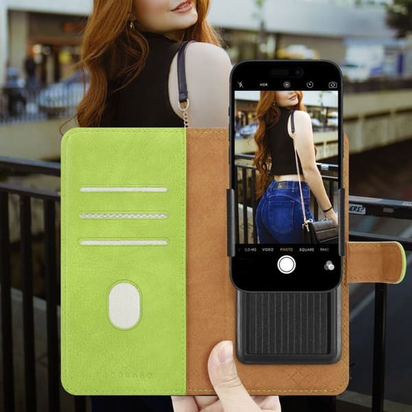 Fodral för ZTE Blade L8 Grön Plånboks Skydd Grön