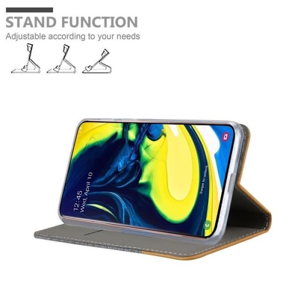 Cadorabo Fodral till Samsung Galaxy A80 i LJUSGRÅBRUNT