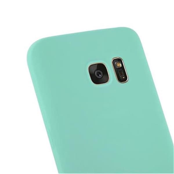 Skyddsfodral för Samsung Galaxy S7 CANDY BLÅ Stötabsorberande Silikon Blå