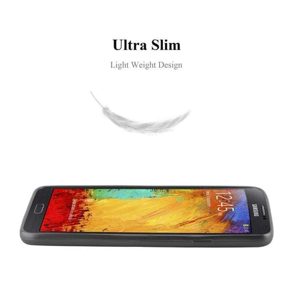 Skyddsfodral för Samsung Galaxy NOTE 3 NEO Skyddsfodral i MATTS GRÅ METALLISK design Grå