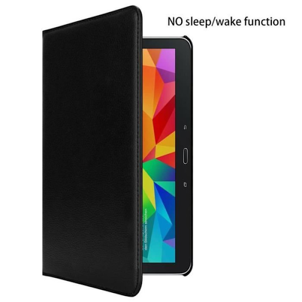 Cadorabo Fodral till Samsung Galaxy Tab 4 (10,1" Zoll) SM-T530 - T535 i svart - UTAN automatisk väckning