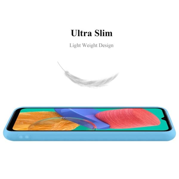 Skyddsfodral för Samsung Galaxy M33 5G CANDY BLÅ Stötsäker Silikon Blå