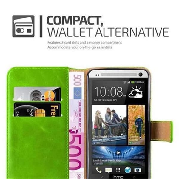 Skyddsfodral för HTC ONE M7 i GRÖN PRÈ Cover Protection Grön