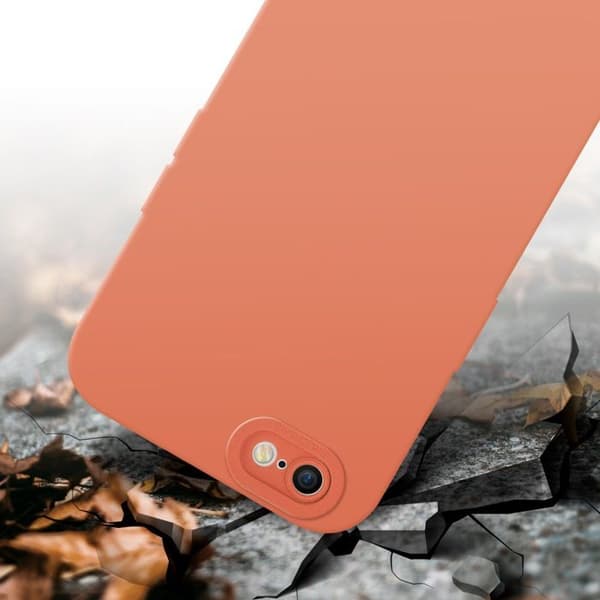 Skyddsfodral för iPhone 6 PLUS / 6S PLUS i FLUID LJUS ORANGE Stötskyddande Apelsin