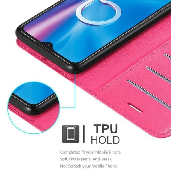 Etui för Alcatel 1S 2020 i SOCKERSÖT ROSA Ros