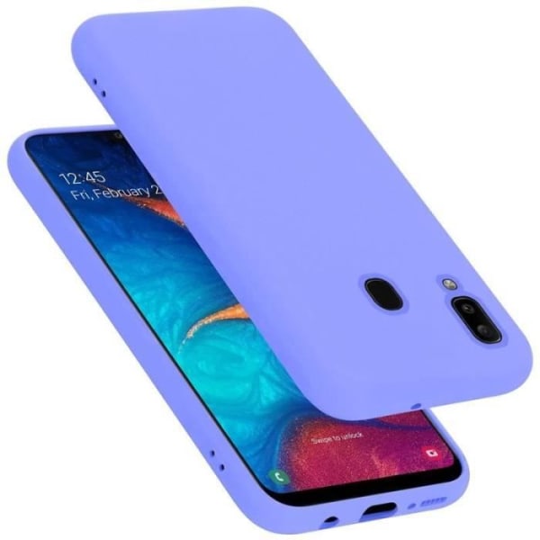 Cadorabo fodral för Samsung Galaxy A20/A30/M10S - i lila - Flexibel TPU silikon