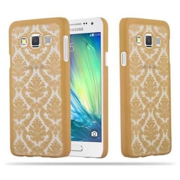 Cadorabo – Mandala Design Hard Cover Slim Case för > Samsung Galaxy A3 (5) - 2015 modell < – Henna Paisley Bumper Case in