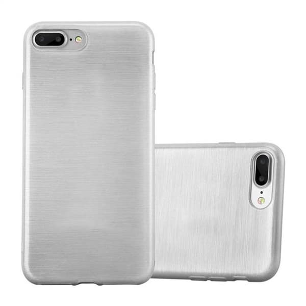 Fodral för iPhone 7 PLUS / 7S PLUS / 8 PLUS i SILVER Skyddande Etui