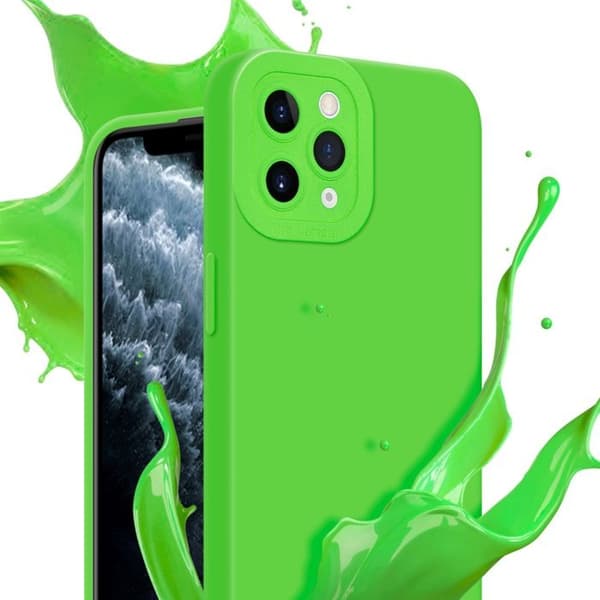 Skyddsfodral för iPhone 11 PRO MAX i FLUID GRÖN Stötsäker Grön