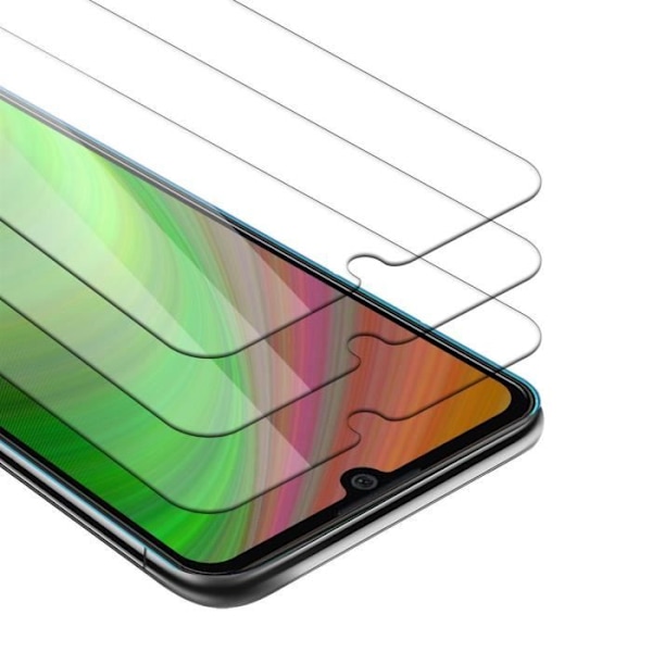 Skyddsglas för Honor 8A 2020 - CADORABO - Paket med 3 - Transparent - Rep-resistant - 0.3 mm Transparent