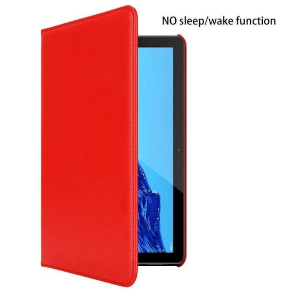 Cadorabo skal till Huawei MediaPad T5 10 (10,1" Zoll) i rött - UTAN automatisk väckning