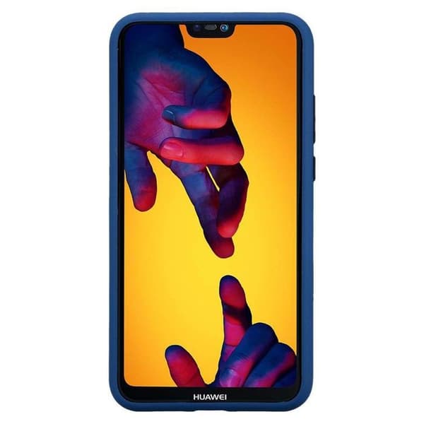 Skyddsfodral för Huawei P20 LITE 2018 / NOVA 3E i Mörkblå Hybrid skydd Blå