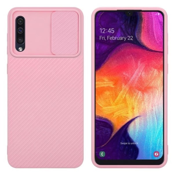 Fodral för Samsung Galaxy A50 4G / A50s / A30s Fodral i Candy Pink Silikon TPU Fodral Skal och kameraskydd