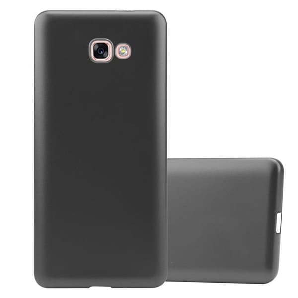 Skyddsfodral för Samsung Galaxy A7 2017 Skyddsfodral i MATTS GRÅ METALLISK design Grå