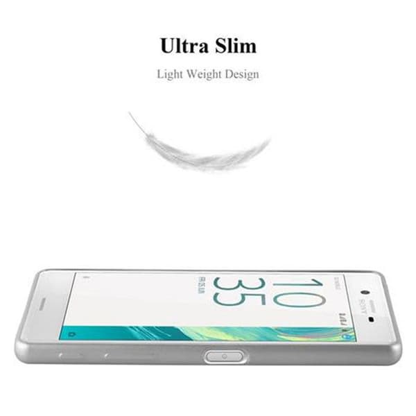 Skyddsfodral för Sony Xperia X Skyddsfodral i MATTE DESIGN i METALLIC SILVER Grå