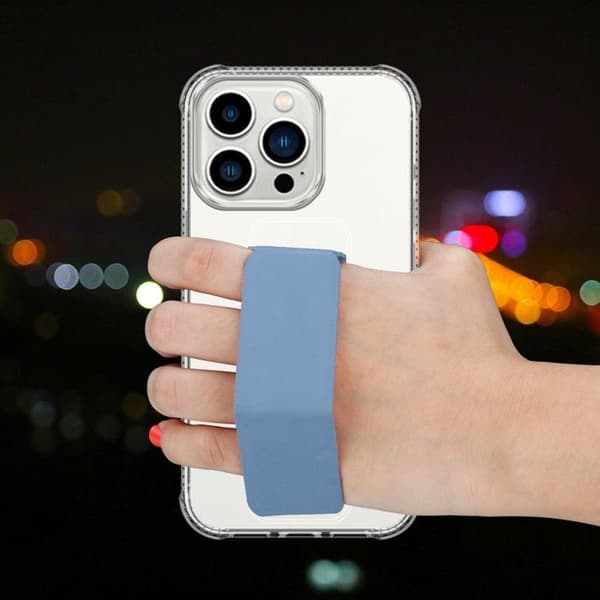 Skal för iPhone 11 PRO LJUST BLÅ med stöd och ställfunktion Blå