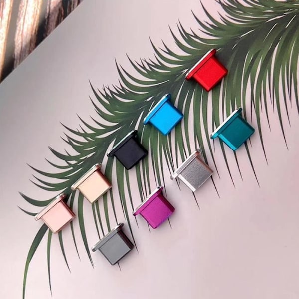 Skyddslock - CADORABO - USB C - Svart - Dammtät - Kompakt design