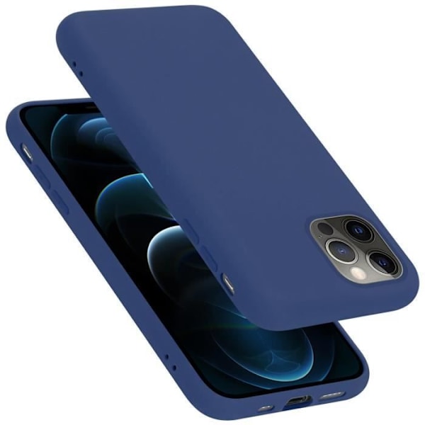 Étui pour iPhone 13 PRO - CADORABO - Housse en silicone TPU - Protection légère - Design liquide - Couleur bleue Blå