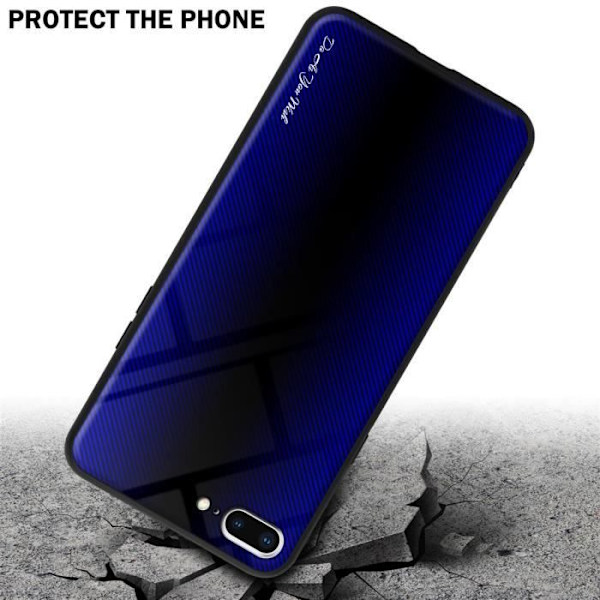 Fodral till Apple iPhone 7 PLUS / 7S PLUS / 8 PLUS Fodral i COBALT VIOLET Fodral Skydd i härdat glas och TPU silikon