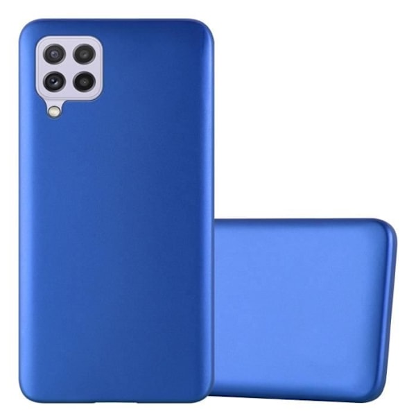 Coque - CADORABO - A22 4G / M22 / M32 4G - Skydd i silikon TPU - Tunn design - Färg matt blå Blå
