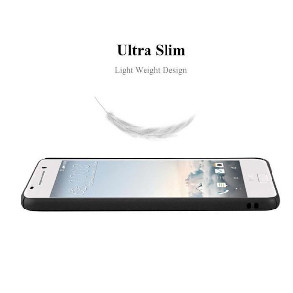 Coque - CADORABO - HTC ONE A9 - Frostad Skydd - Modern Design - Styv Svart