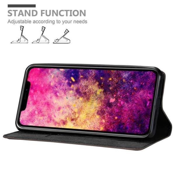 Etui för iPhone 12 PRO MAX Fodral i MÖRKBROWN brun