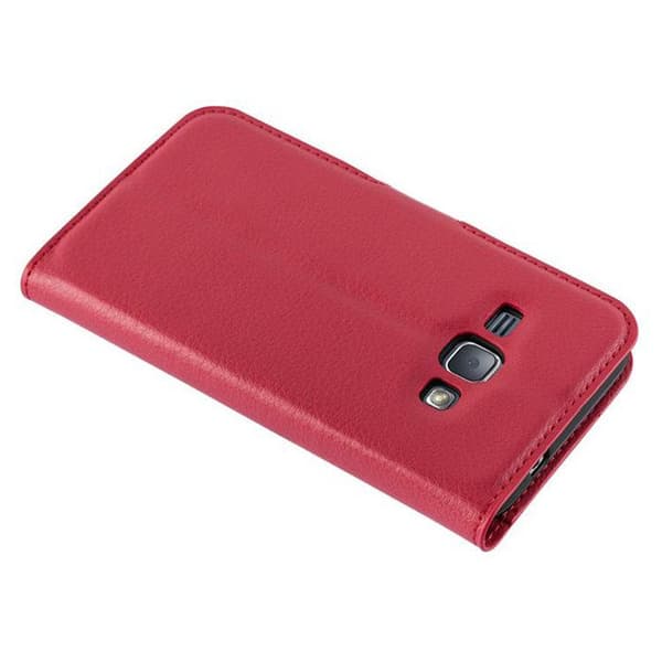Fodral för Samsung Galaxy J1 2015 i KIRSCHRÖD Röd