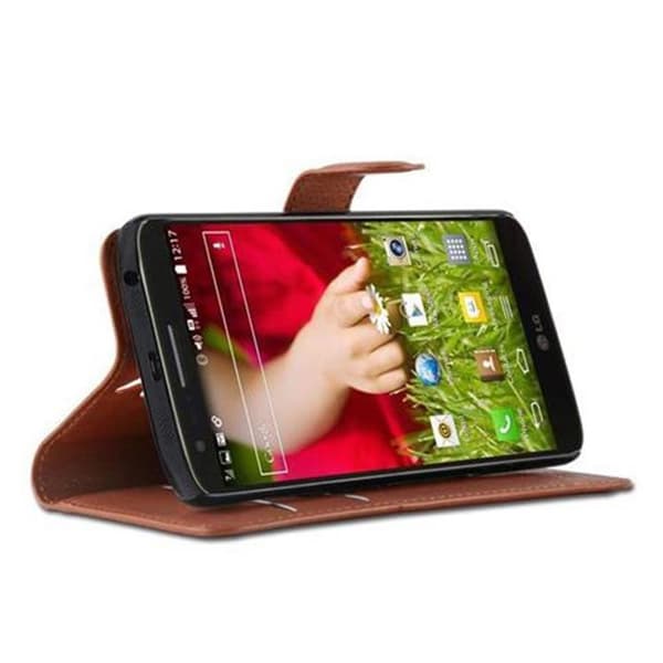 Fodral för LG G2 i NÖTBRUN brun
