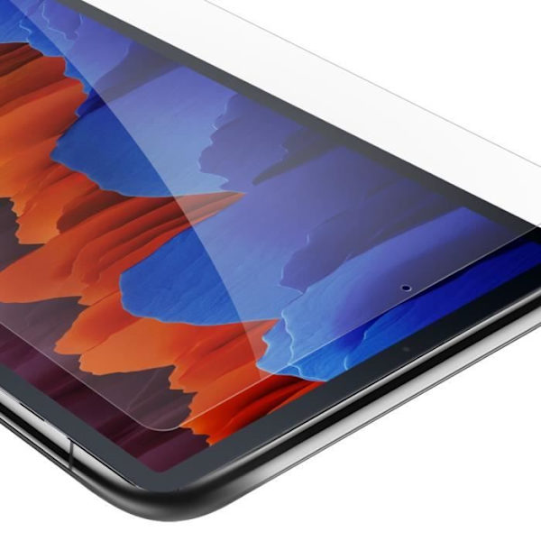 Härdat glas - CADORABO - Samsung Galaxy Tab S7 FE/S7 PLUS - Skärmskydd - Antistatisk - Laserskärning