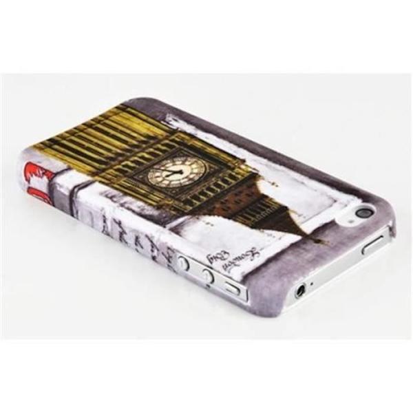 Cadorabo - Hårt fodral > Apple iPhone 4 - iPhone 4S < – Fodral Cover Bumper Design: BIG BENN