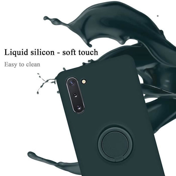 Coque - CADORABO - Samsung Galaxy NOTE 10 - Silikon TPU - Stötskydd - Tunn och lätt design Ljusgrön