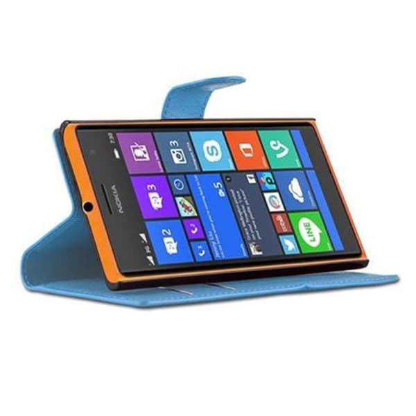 Etui för Nokia Lumia 730 i PASTELLBLÅ Blå
