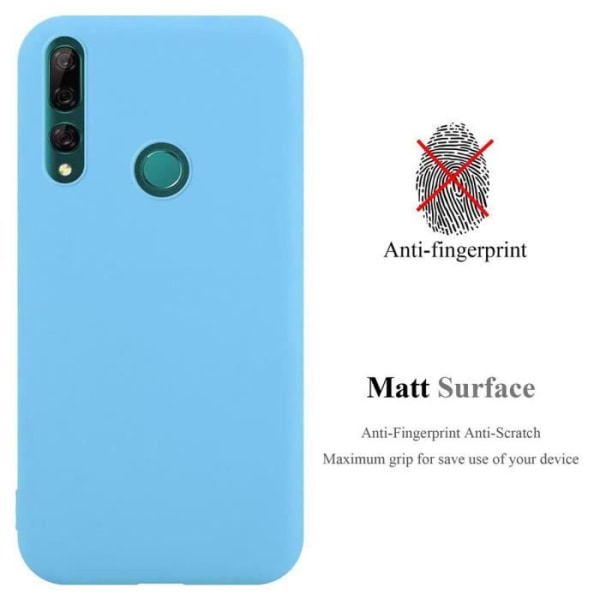 Fodral för Huawei P SMART Z / Y9 PRIME 2019 / Njut av 10 PLUS i CANDY BLUE Cadorabo Cover Protection Silikon TPU-fodral Candy Blue