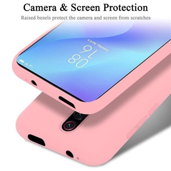 Telefonfodral - CADORABO - Xiaomi K20 / K20 Pro / 9T - Silikon TPU - Rosa - Optimal skydd Rosa