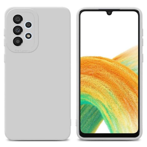 Skyddsfodral för Samsung Galaxy A33 5G i FLUID VIT Stötsäker Vit