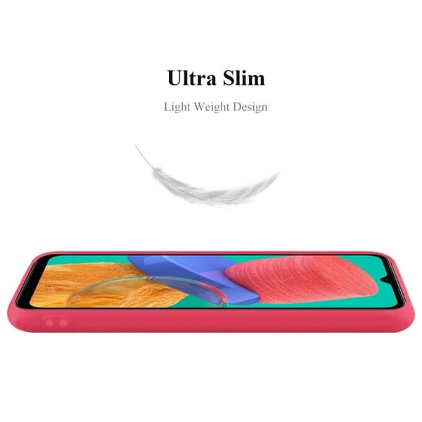Skyddsfodral för Samsung Galaxy M33 5G CANDY RÖD Stötsäker Silikon Röd