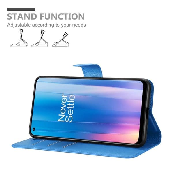 Etui för OnePlus Nord CE 2 5G i PASTELLBLÅ Blå