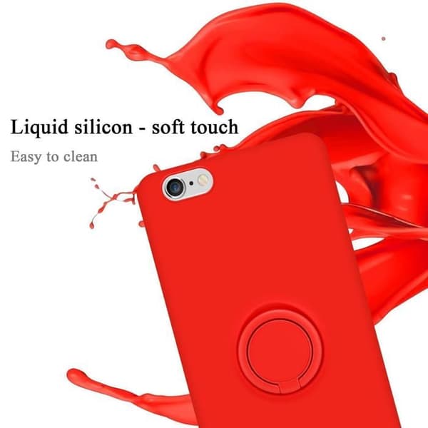 Skal för iPhone 6 PLUS / 6S PLUS Skyddsskal i LIQUID RED Etui Case Cover