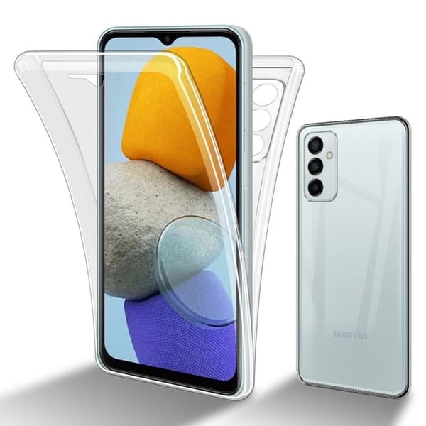 Transparent skydd för Samsung Galaxy M23 5G Vit