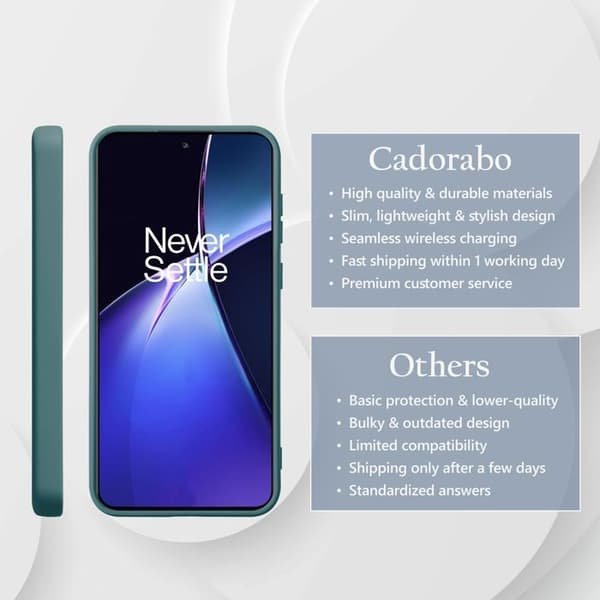 Skyddande stötsäker skal för OnePlus CE4 i LIQUID GREEN Grön