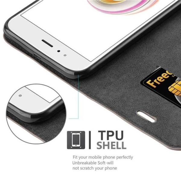Cadorabo Fodral till Xiaomi Mi A1 - Mi 5X i KAFFEBRUNT
