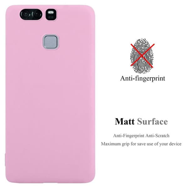 Skyddsfodral för Huawei P9 CANDY ROSE VIF Stötsäker Silikon Ros