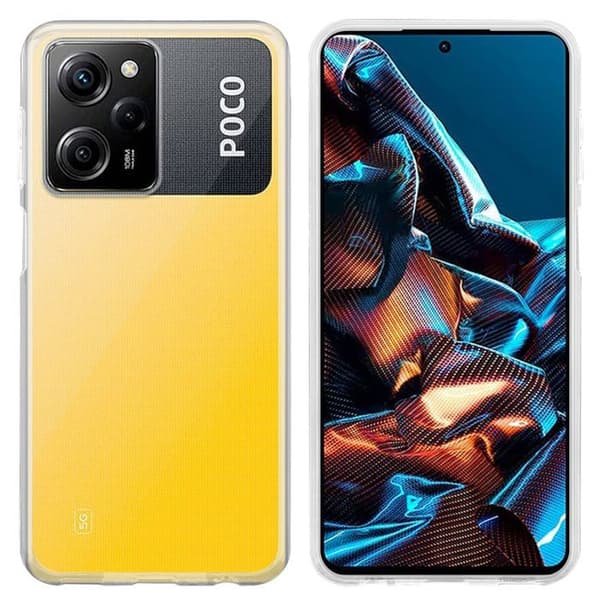 Transparent stötsäker silikonfodral för Xiaomi X5 Pro Vit