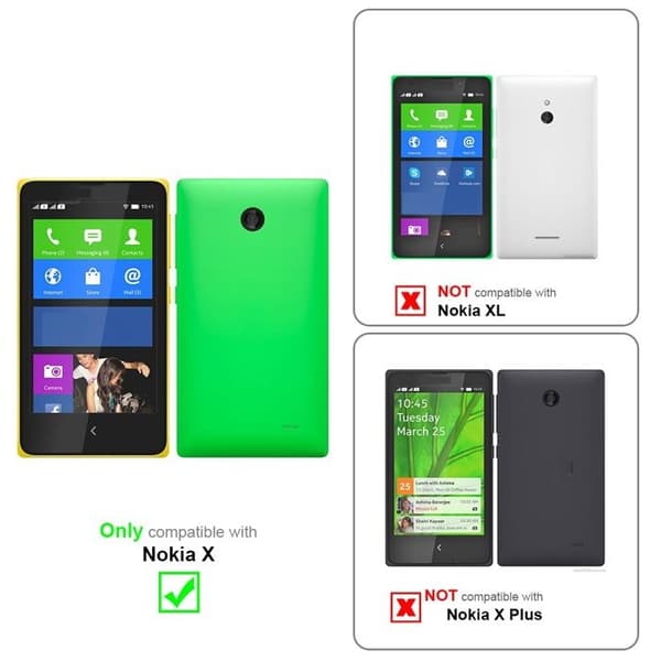 Skal för Nokia X i LILA LAVENDEL Violett
